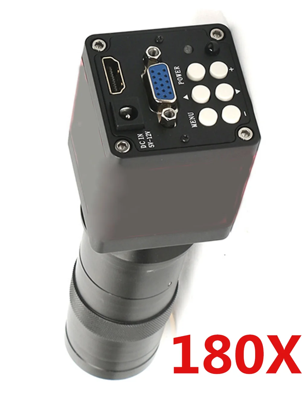 Модернизированная версия 16MP HDMI VGA HD промышленный 60F/S видеомикроскоп камера 8 ~ 180X