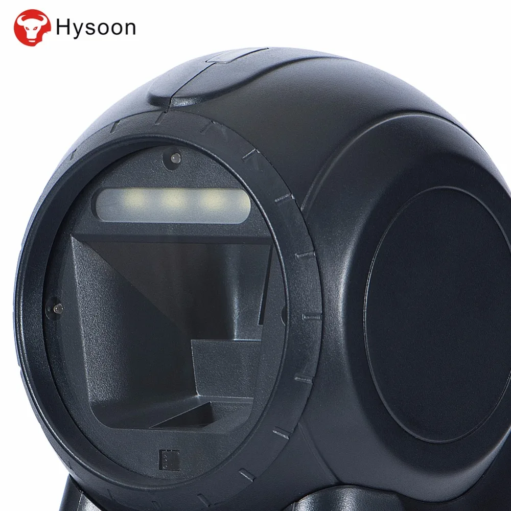 1D 2D Barcode Scanner Desktop Bar Code Reader with Automatic IR Sensor Scanning Platform fit POS for Supermarket Store | Компьютеры и