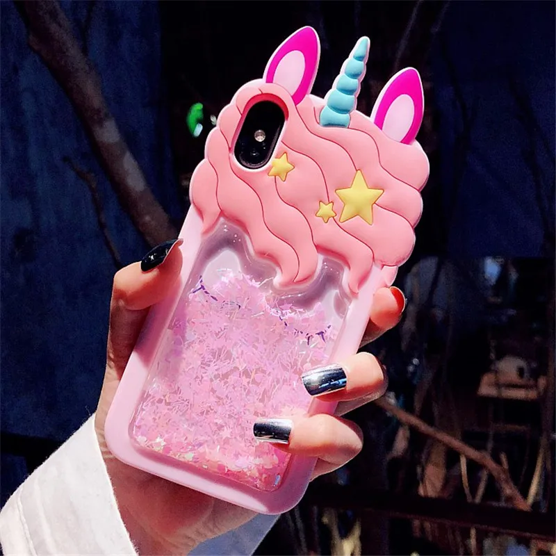 Мягкий силиконовый 3D чехол для iPhone 5 5S 6 6S 7 Plus 8 plus X XS Max XR|Бамперы| |