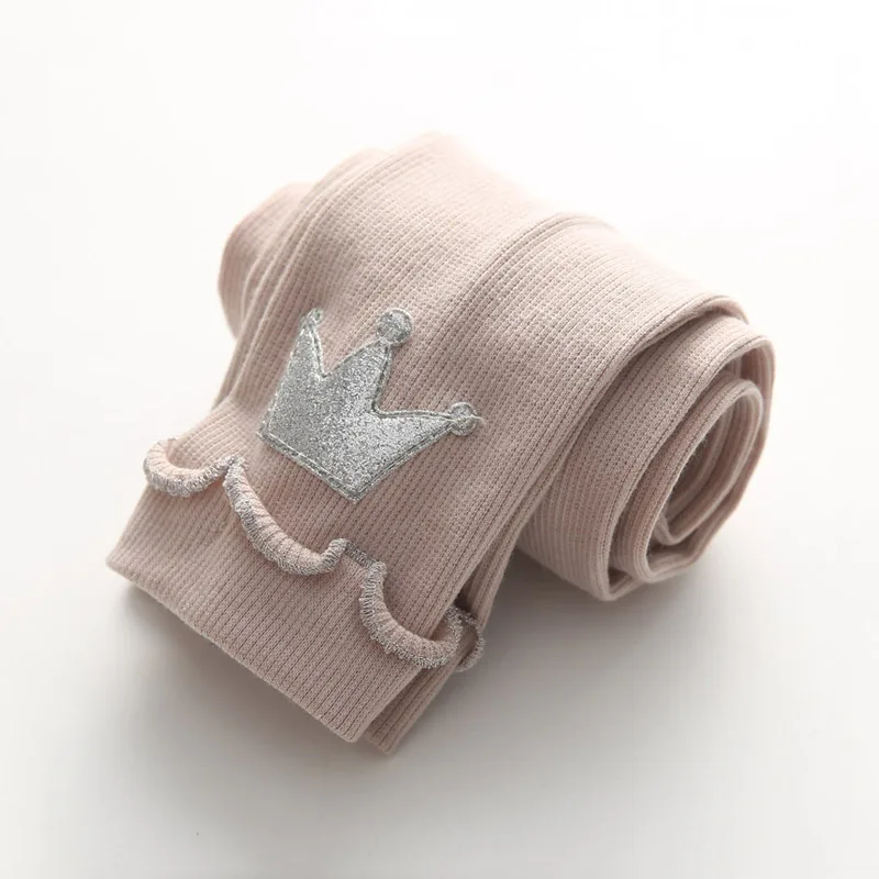 Весенне осенние повседневные хлопковые леггинсы для девочек детские штаны брюки