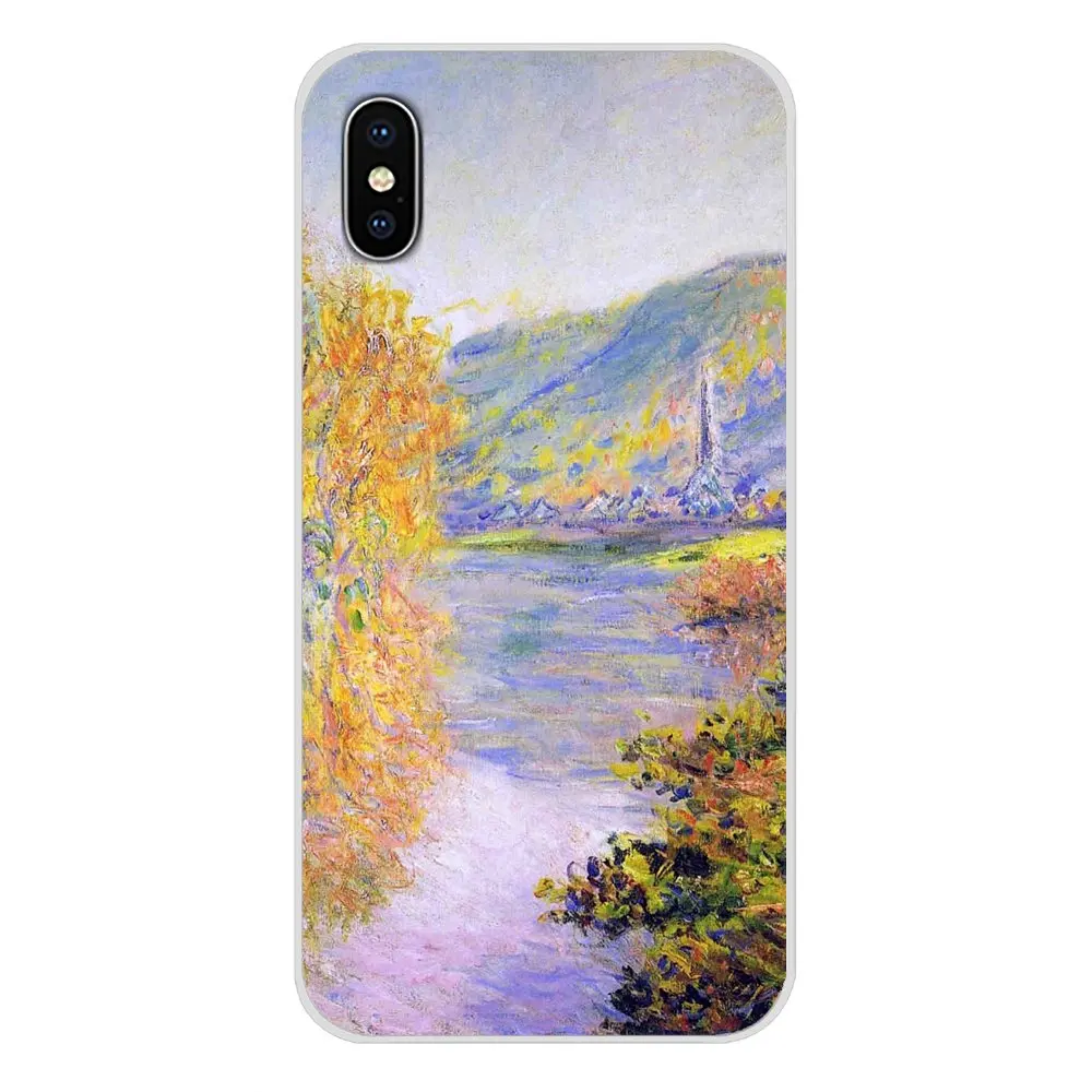 Для Apple iPhone X XR XS MAX 4 4S 5 5S 5C SE 6 6S 7 8 Plus ipod touch Дизайн Клода монета классическая картина