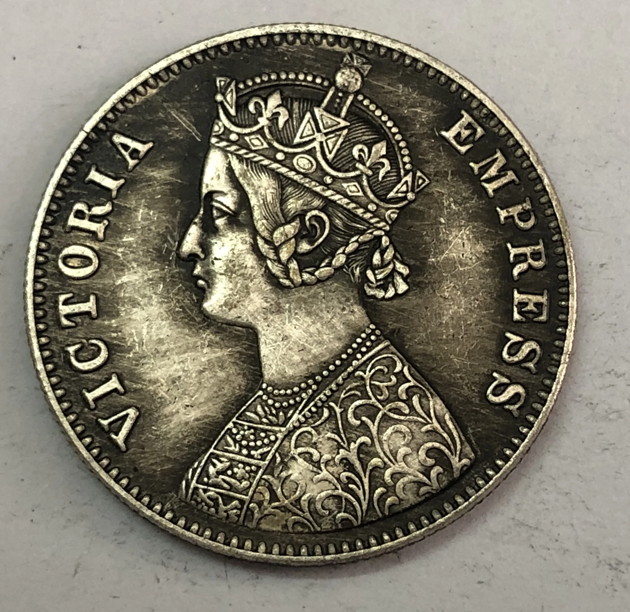 1881 India - British 1 Rupee Victoria | Дом и сад