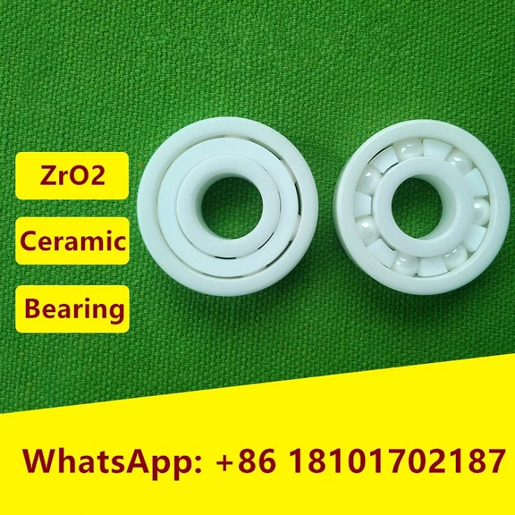 5pcs/10pcs 635 ZrO2 full Ceramic bearing 5x19x6 mm Zirconia ceramic deep groove ball bearing 5*19*6mm for fishing reel