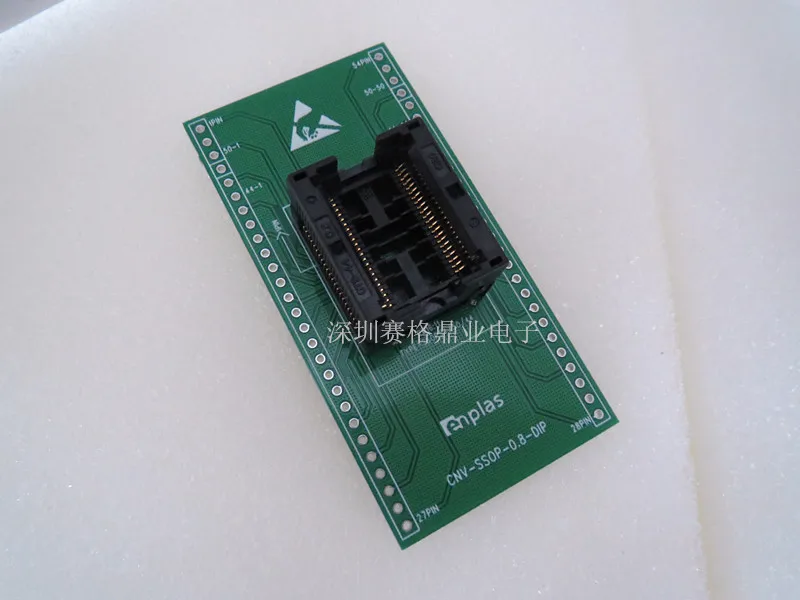 Испытательный Стенд TSOP44 SSOP44 SDR SDRAM для сгорания розетки с золотым