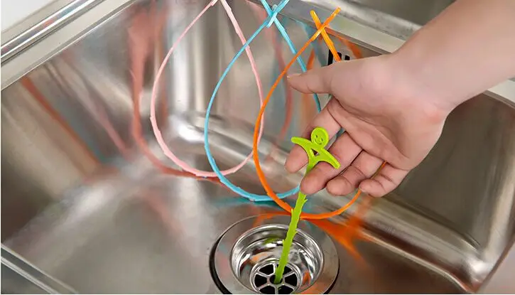 3 шт. крючок для очистки раковины Ванная комната сток в полу канализация