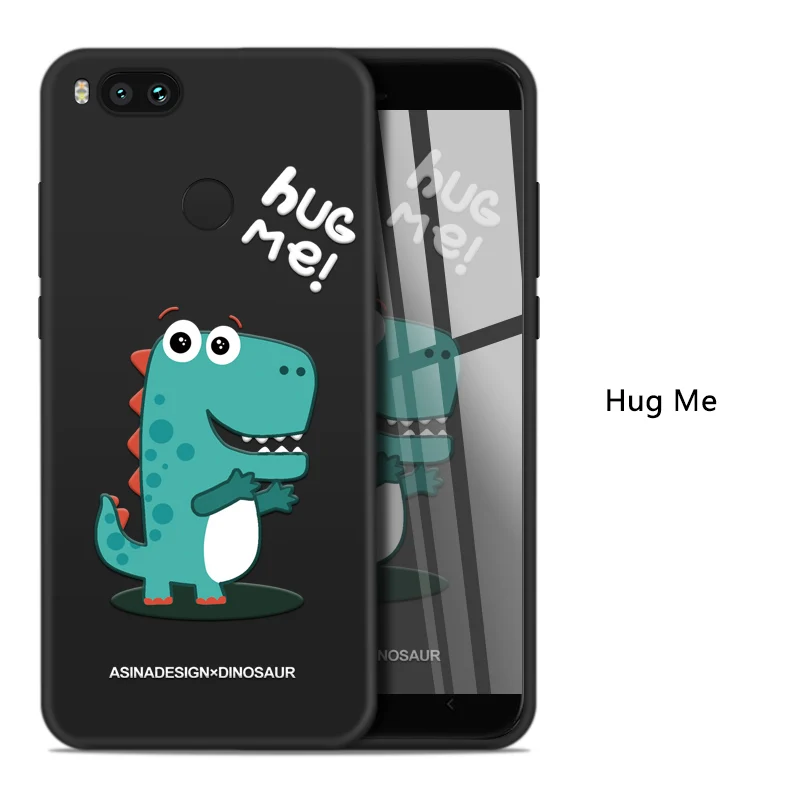 ASINA, милый чехол для Xiao mi Red mi Note 7, силиконовый чехол, 3D рельеф, животное, звезда, Космический бампер для mi 9, A1Red, mi Note 5, 5 Plus, A2 - Цвет: Hug Me