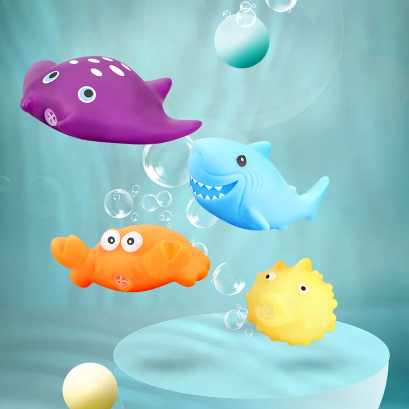 5 шт. детские игрушки для купания в воде|Игрушки ванной| |