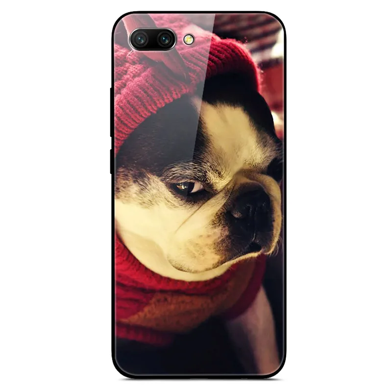 as photo 12 Стеклянный чехол для huawei Honor 10, чехол, роскошная задняя крышка из закаленного стекла, чехол для huawei Honor 10, чехол для Honor 10 lite, ТПУ Рамка - Цвет: as photo 12