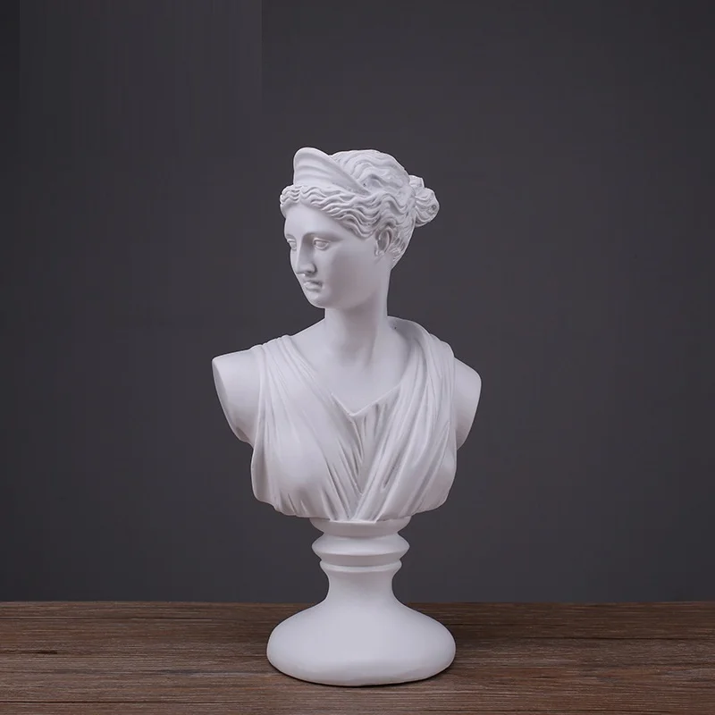 Скрепленный мраморный бюст Diana of Версаль Скульптурный из смолы греческая
