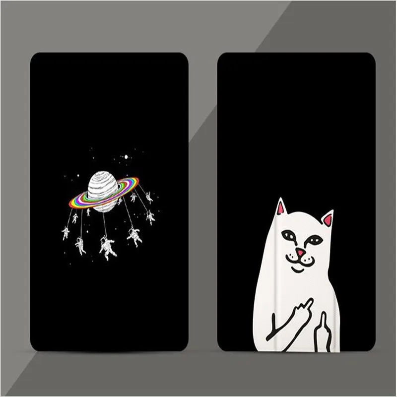 Тонкий умный чехол с милым мультяшным персонажем котом для Ipad Mini 1 2 3 общий