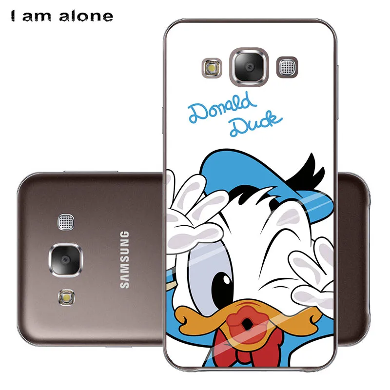 PC HH59 Чехлы для телефонов I am alone для samsung Galaxy E5 E500, 5,0 дюймов, жесткие пластиковые чехлы для мобильных телефонов, Модные цветные сумки - Цвет: PC HH59