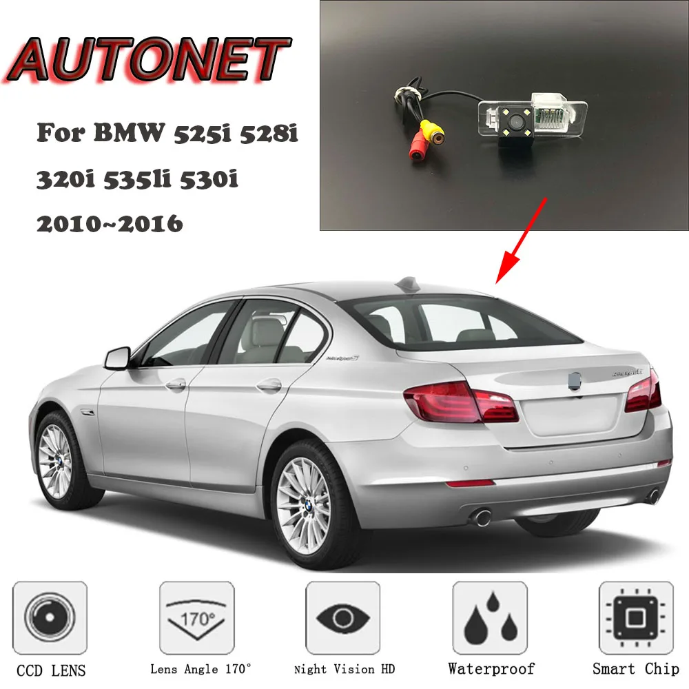 AUTONET HD камера заднего вида ночного видения для BMW 525i 528i 320i 535li 530i 2010 ~ 2016 CCD/номерной