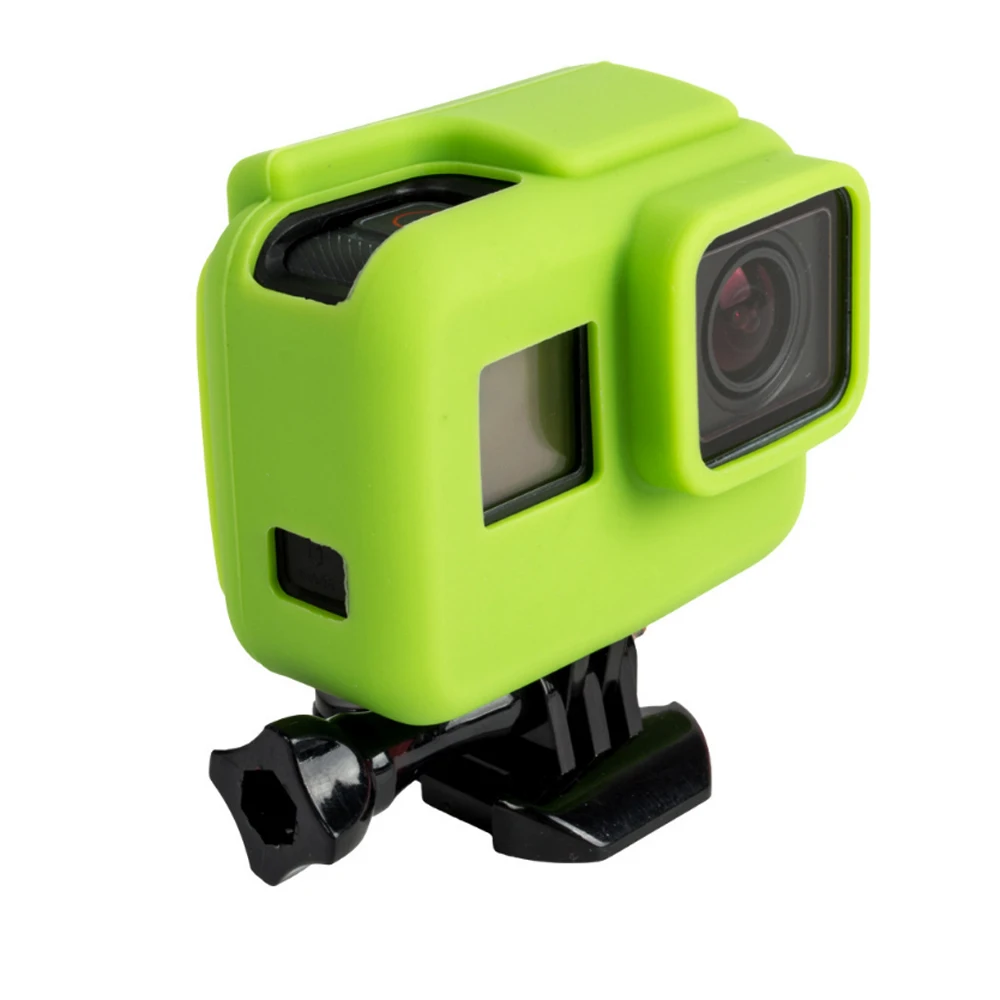 Go Pro аксессуары чехол для экшн камеры защитное кремниевое наружное покрытие +