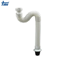 talea kitchen sink drain strainer bathroom hose wash drainage hose flexible waste water plumbing hose quality plastic waste pipe