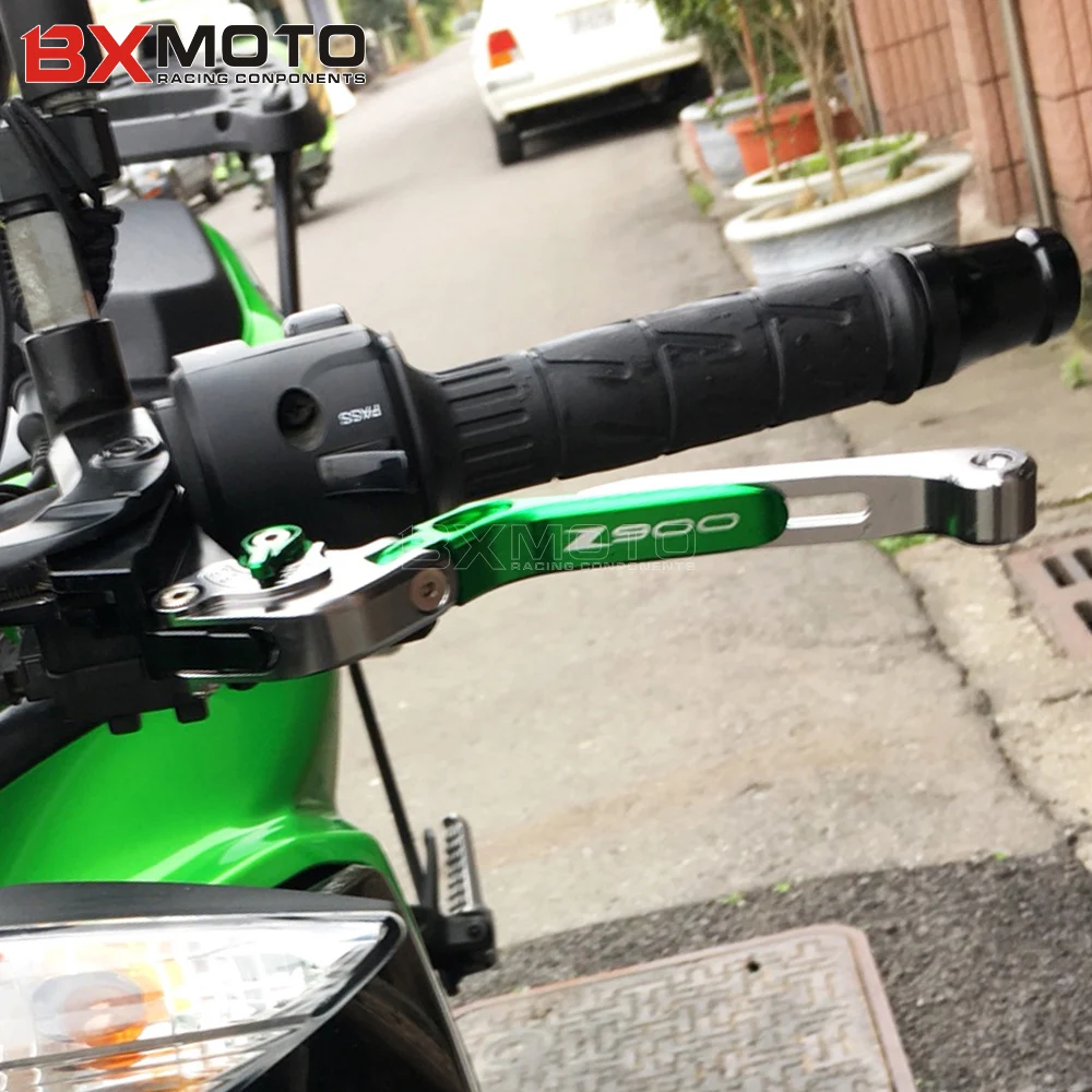 Рычаги сцепления тормоза для мотоцикла Kawasaki Z900 Z 900 2017 2018 CNC регулируемый складной