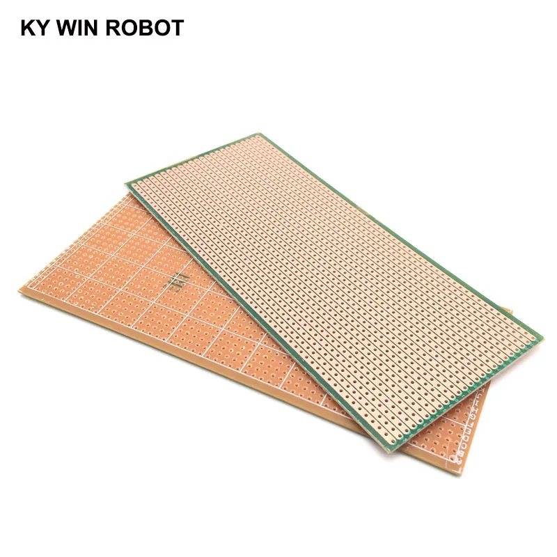 1 шт. DIY Зеленый 6,5*14,5 см Прототип бумага PCB Универсальный Эксперимент Матрица платы 6,5x14,5 см