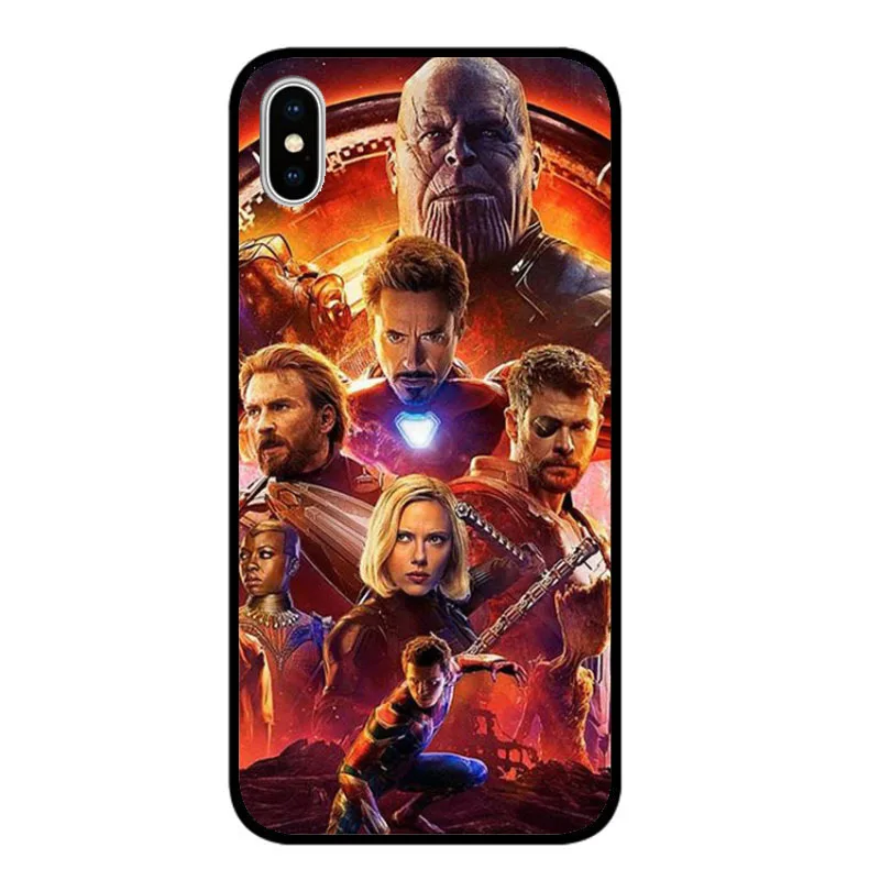 Модный чехол для телефона Marvel с супергероями Мстителями Эндшпилем Железным