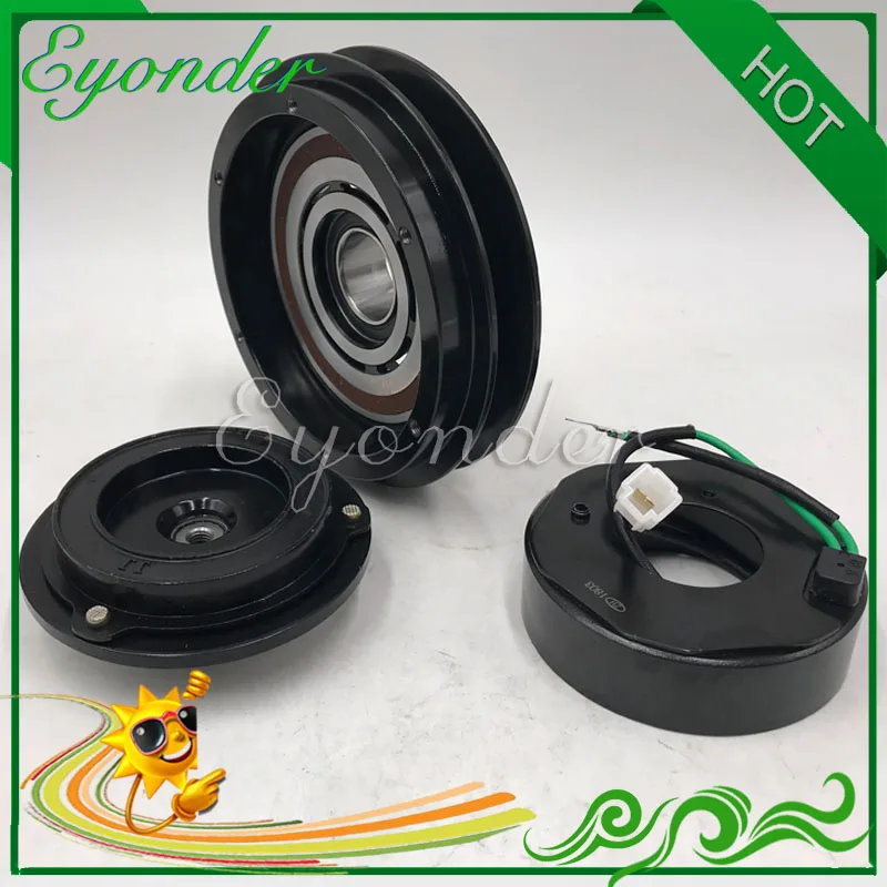 AC A/C воздушный компрессор магнитный сцепление для экскаватора Komatsu PC200 6 447300 1440
