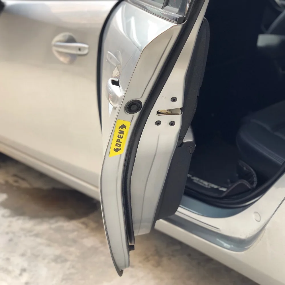 Открыто на автомобильную дверь Предупреждение Стикеры чехол для ALFA Romeo Giulia