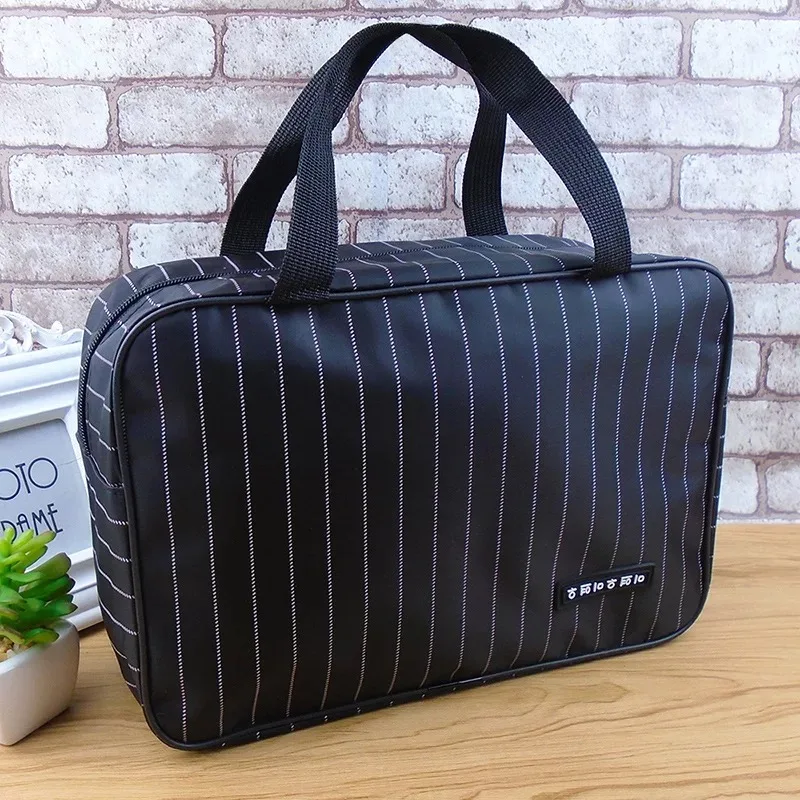 Хит 2018 двойная косметичка для путешествий женская большая сумка хранения