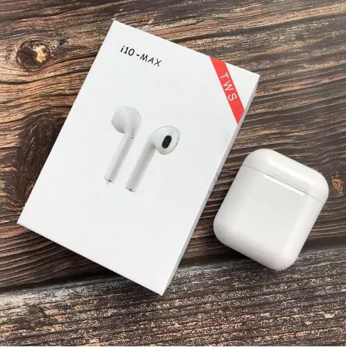 Новинка i10 Max TWS Ifans двойные мини беспроводные Bluetooth-наушники-вкладыши с зарядным