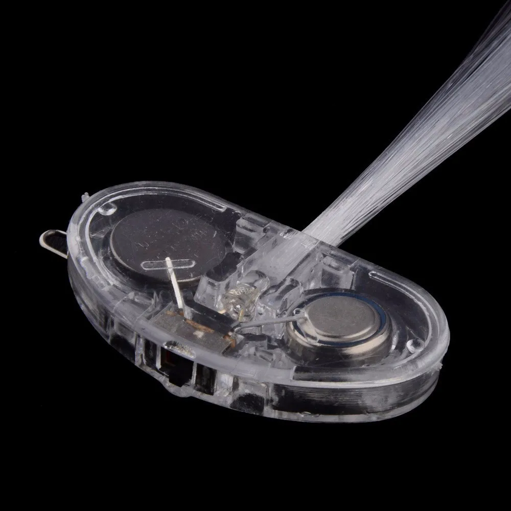 18 шт./лот цветные светодиодные парики светящаяся вспышка заколки для волос