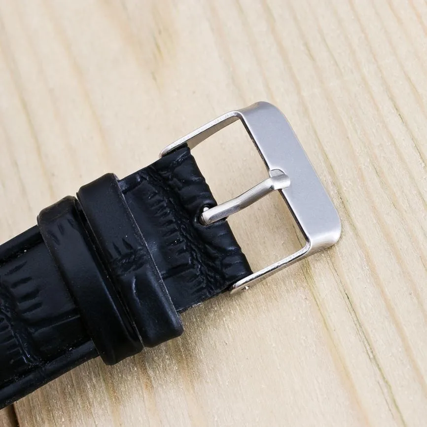 

TZ#502 Luxury Quartz Sport Military Stainless Steel Dial Leather Band Wrist Watch Men3