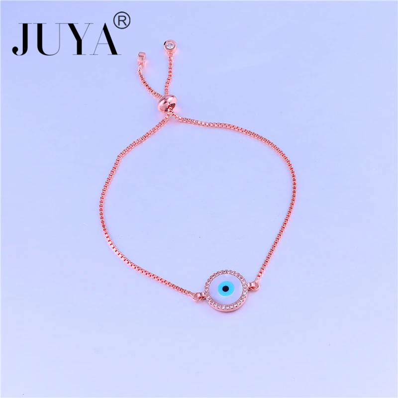 New Fashion Shell Evil Eye Bracelets For women Girl's gift 3 colors Round Turkish Eye Lucky bracelets& bangles Jewelry pulseras