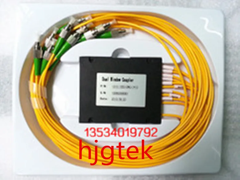 Fiber opitc 1x10FBT splitter dual window FC/APC  1310/1550  ABS BOX