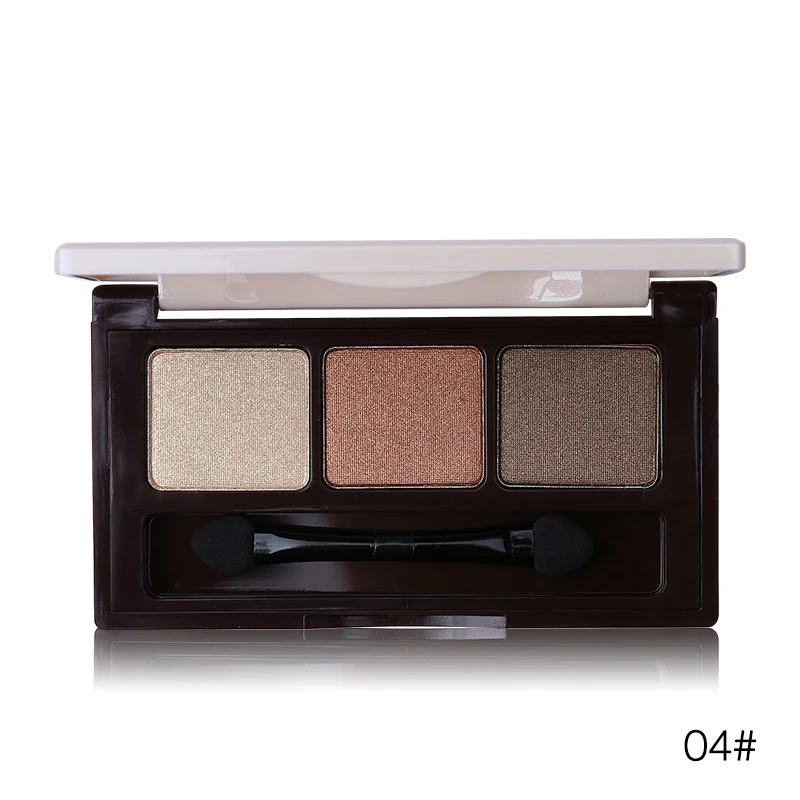 04 Wodwod Earth color матовые тени для век палитра бровей контуринг макияж обнаженные тени для век Натуральная Минеральная пудра с кистью набор инструментов - Цвет: 04
