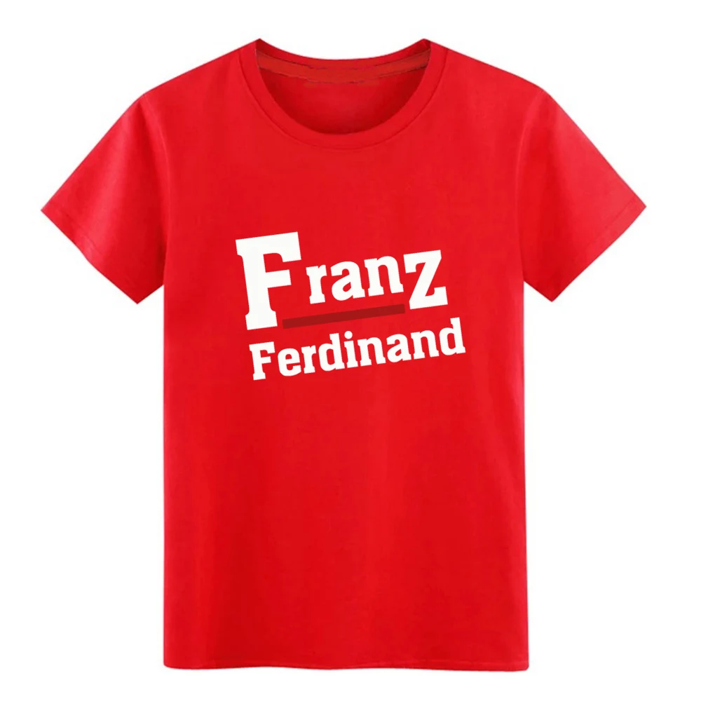 franz ferdinand t shirt Customized tee S-XXXL slim Fitness Comfortable Spring cool | Мужская одежда