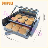 shipule china bakery equipment commercial package double grilled hamburger machine burger maker board bun toaster price