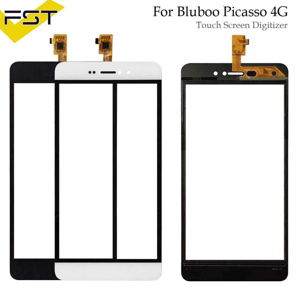 

5.0'' Mobile Phone Touch Front Glass For Bluboo Picasso 4G Touch Screen Digitizer Panel Glass Sensor Without LCD+Tools