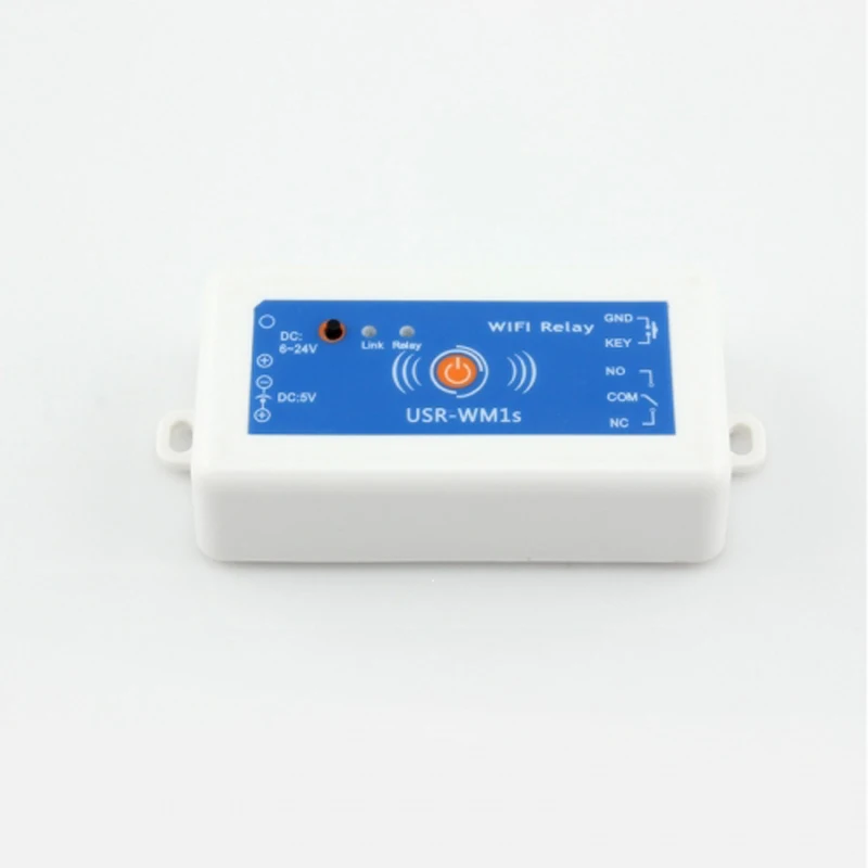 Q053 1 Piece USR-WM1S Output Wifi Remote Control Relay Wireless Intelligent Socket DC 6-24V Power | Безопасность и защита