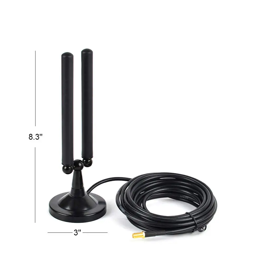 HYS TC-MS9 портативная рация SMA-Female антенна VHF UHF двухдиапазонный с магнитным базовым