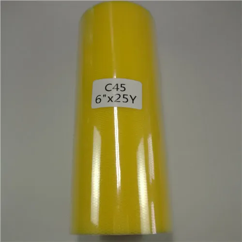 C 45 25 ярд 15 см Тюль в рулонах для свадьбы украшение рулонная ткань катушка ремесло Тюль Ткань пачка платье DIY органза детский душ вечерние принадлежности - Цвет: C 45