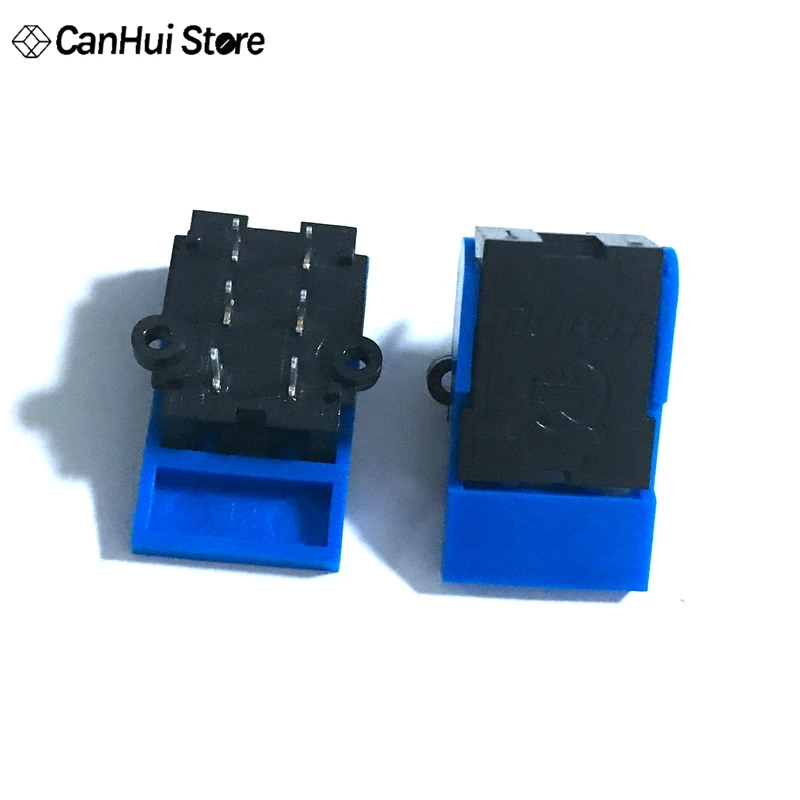 20Pcs/Lot 6pin Black Telephone Hook Switch Intercom Doorbell Plug Retainer Reed Household Appliances Accessories | Обустройство дома