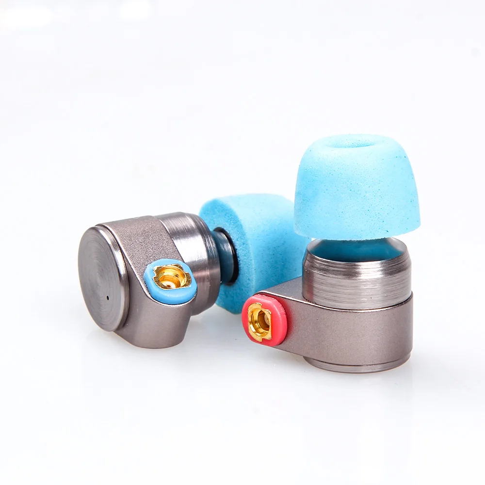 Наушники вкладыши FDBRO 2019 New Audio T2 Pro HiFi Dual Dynamic 2DD с металлическим дизайном съемные