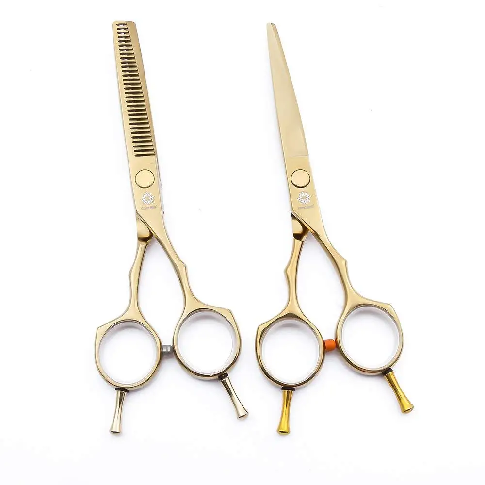 

Набор профессиональных легких Профессиональных Ножниц с двойным хвостом 5,5 дюйма для стрижки/филировки волос