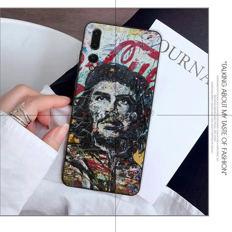 Новый чехол для телефона Ruicaica Smoking Che Guevara Huawei Mate10 Lite P20 Pro P9 P10 Plus Mate9 10 Honor 9 View |