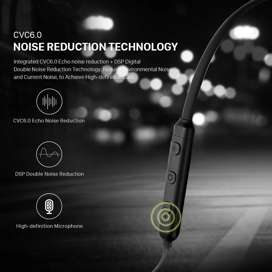 2018 новое беспроводное зарядное устройство HOCO ES11 Bluetooth наушники стерео крепление