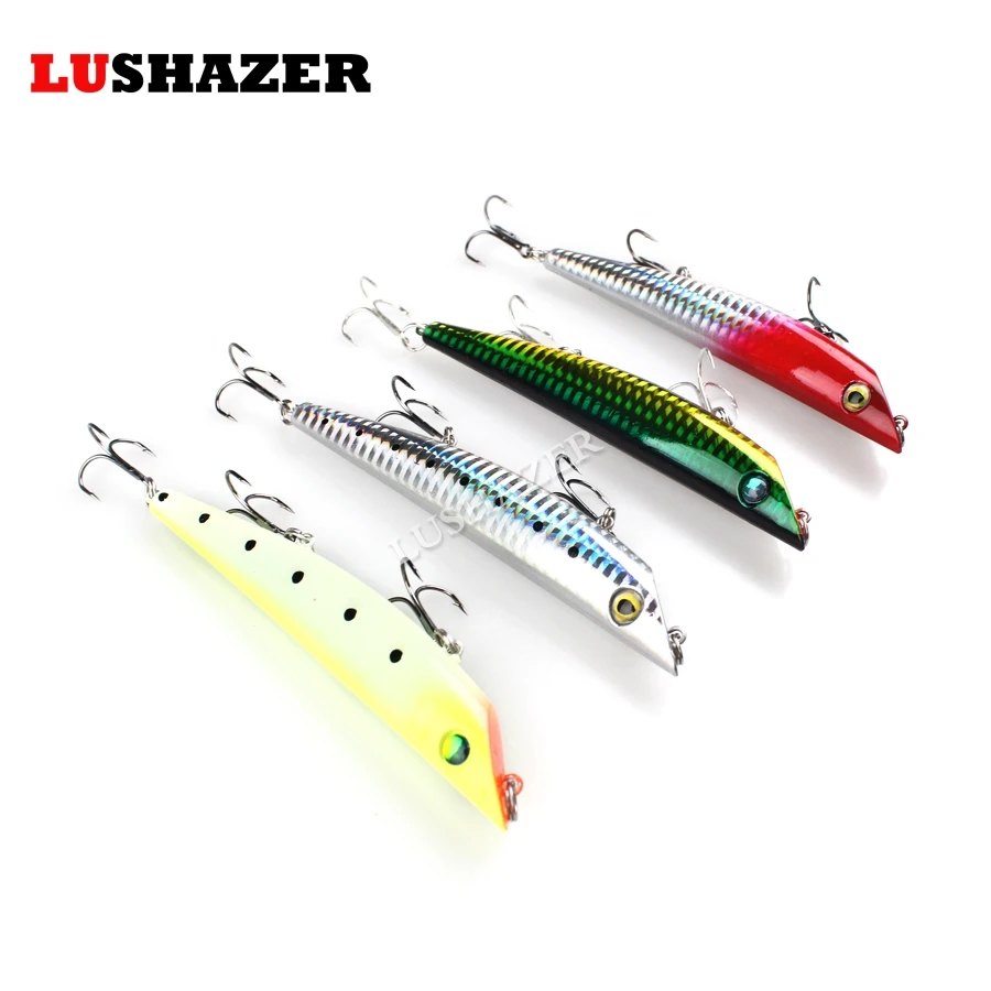 LUSHAZER карандаш рыболовные приманки 18 г 125 мм Жесткая приманка карп искусственные