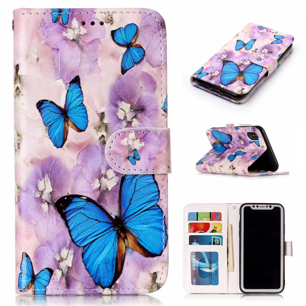 Чехол для Fundas iPhone XS чехол для Max XR Роскошный кошелек из искусственной кожи флип чехол для телефона s для iPhone 6 6S 7 8 plus x XS 11 11Pro Max чехол