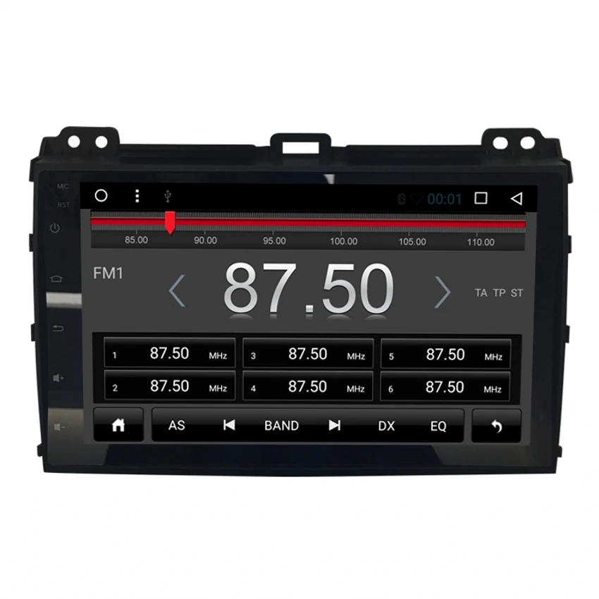 Bosstar quad core Android 7.1 system car stereo for Toyota Prado 2008 with wifi gps functions octa android dvd | Автомобили и