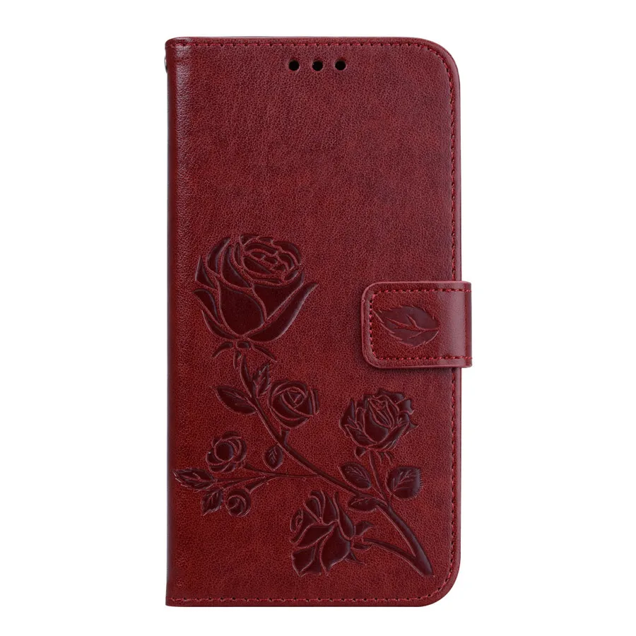 brown Huawei Honor 7A Pro Чехол с откидной крышкой 5," Роскошный кожаный бумажник-книжка чехол для huawei Honor 7A 7 A aum-l29 чехол - Цвет: brown
