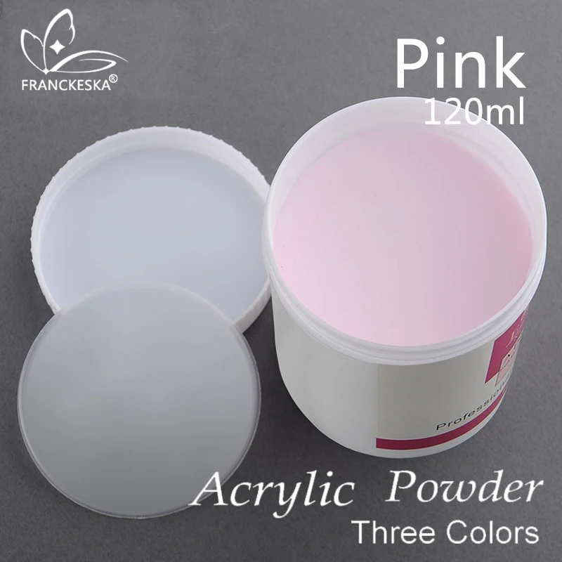 Francheska 120 мл набор акриловых порошковых акриловых ногтей acryl nagels oje unas acrilicas y gel acrylique ongle acrilic цвета белый