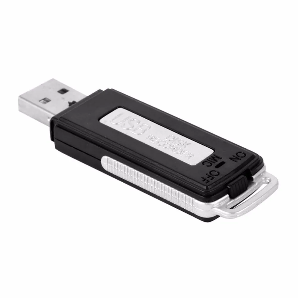 2 в 1 Профессиональный диктофон 8 г 16 мини USB ручка флеш-накопитель диск Цифровой