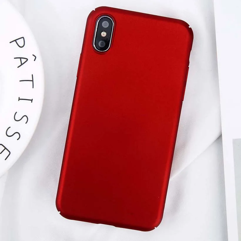 Модный Роскошный ультра тонкий чехол для чехла iphone 5S 5 6 6S Plus красочный матовый