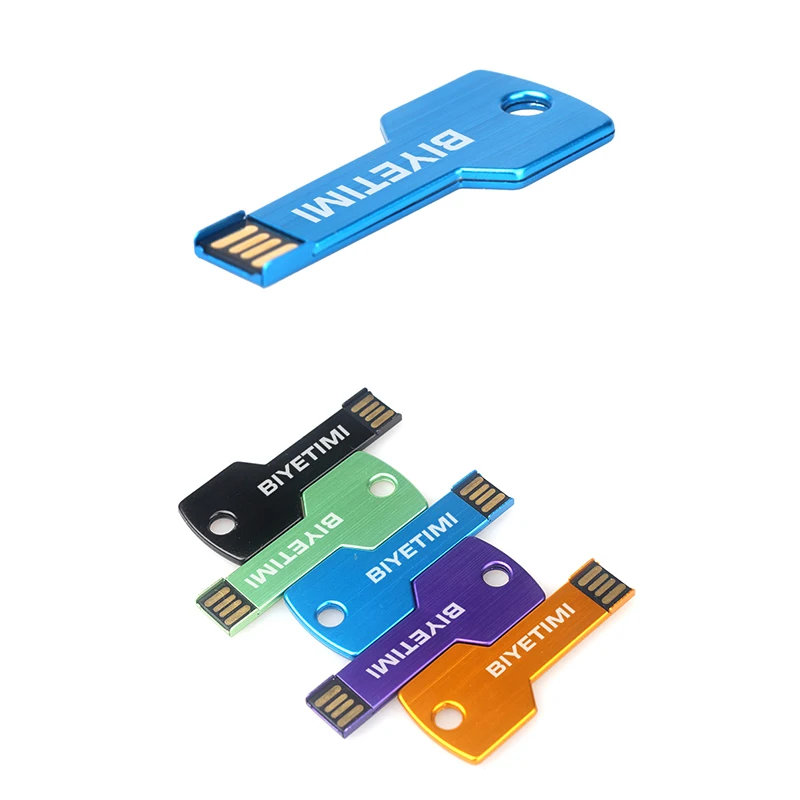 2019 New BiYeTiMi USB Flash Drive Real Capacity Keys 8GB 16GB 32GB Pen Memory Stick Pendrive For PC | Компьютеры и офис