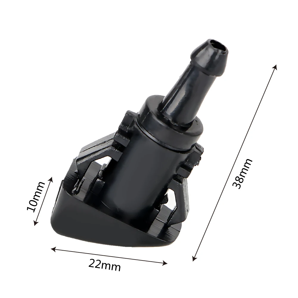Распылитель воды на лобовое стекло автомобиля 2 шт. форсунка струи дворника в